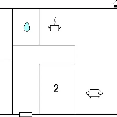 Appartement 2 Bedroom Stunning In *