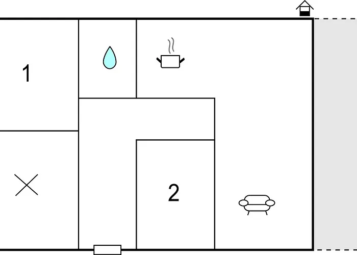 2 Bedroom Stunning In *